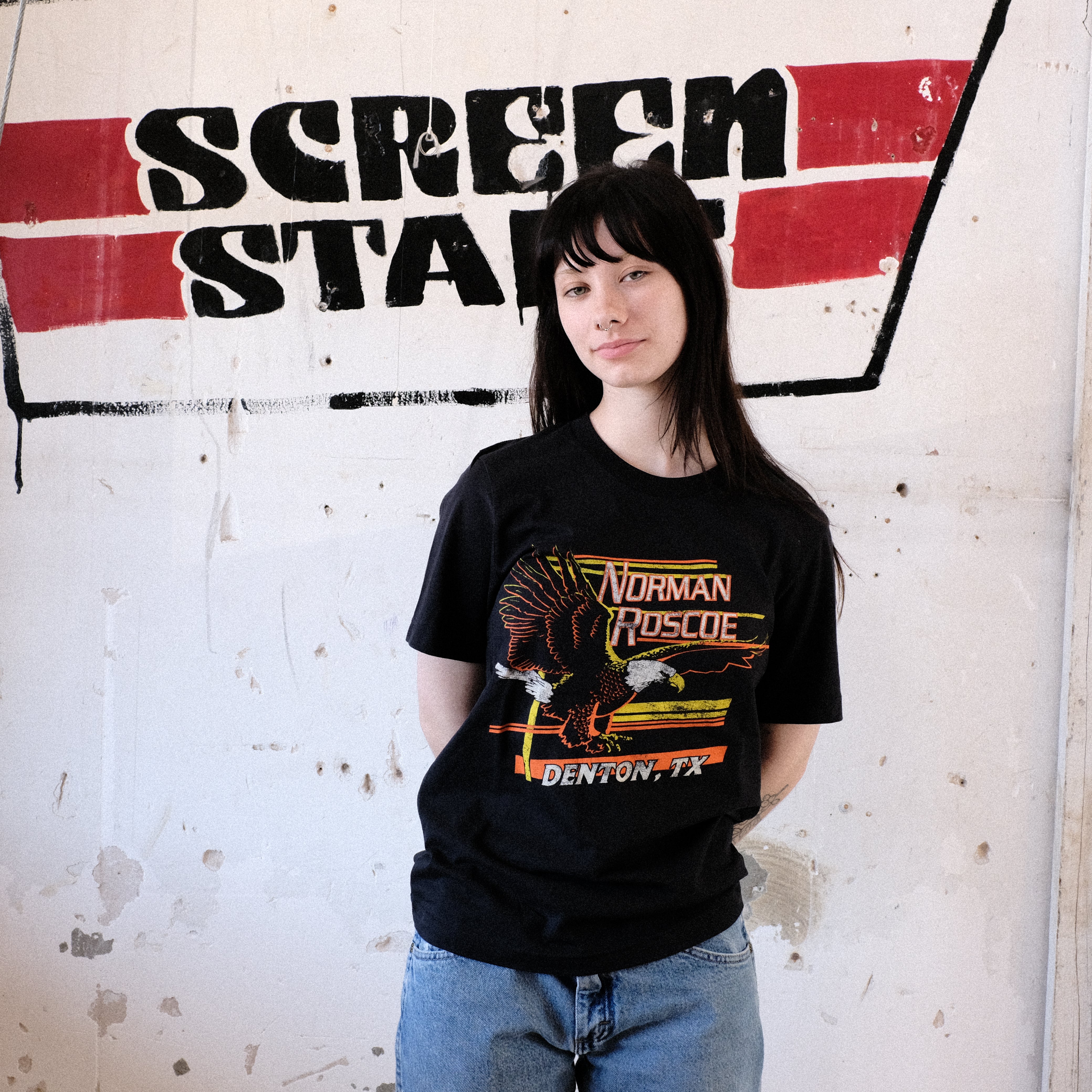 Norman Roscoe Eagle T-Shirt HD (Denton, TX)