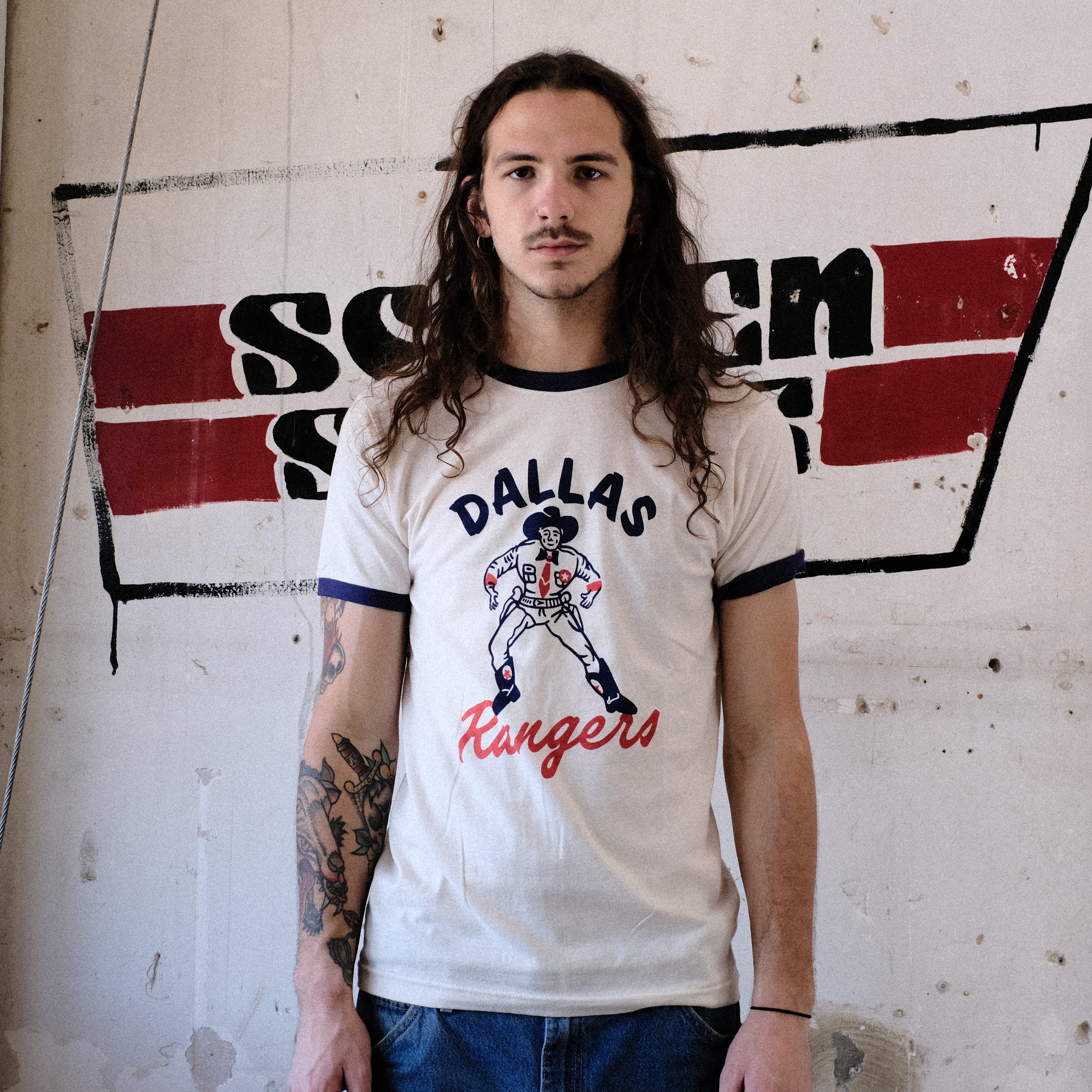 Dallas Rangers Ringer T-Shirt – Norman Roscoe