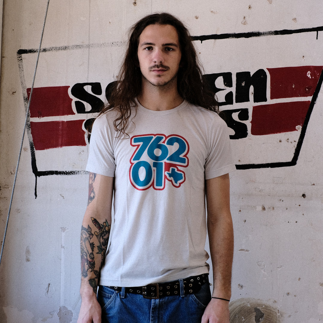 76201 Denton TX Zip Code T-Shirt – Norman Roscoe