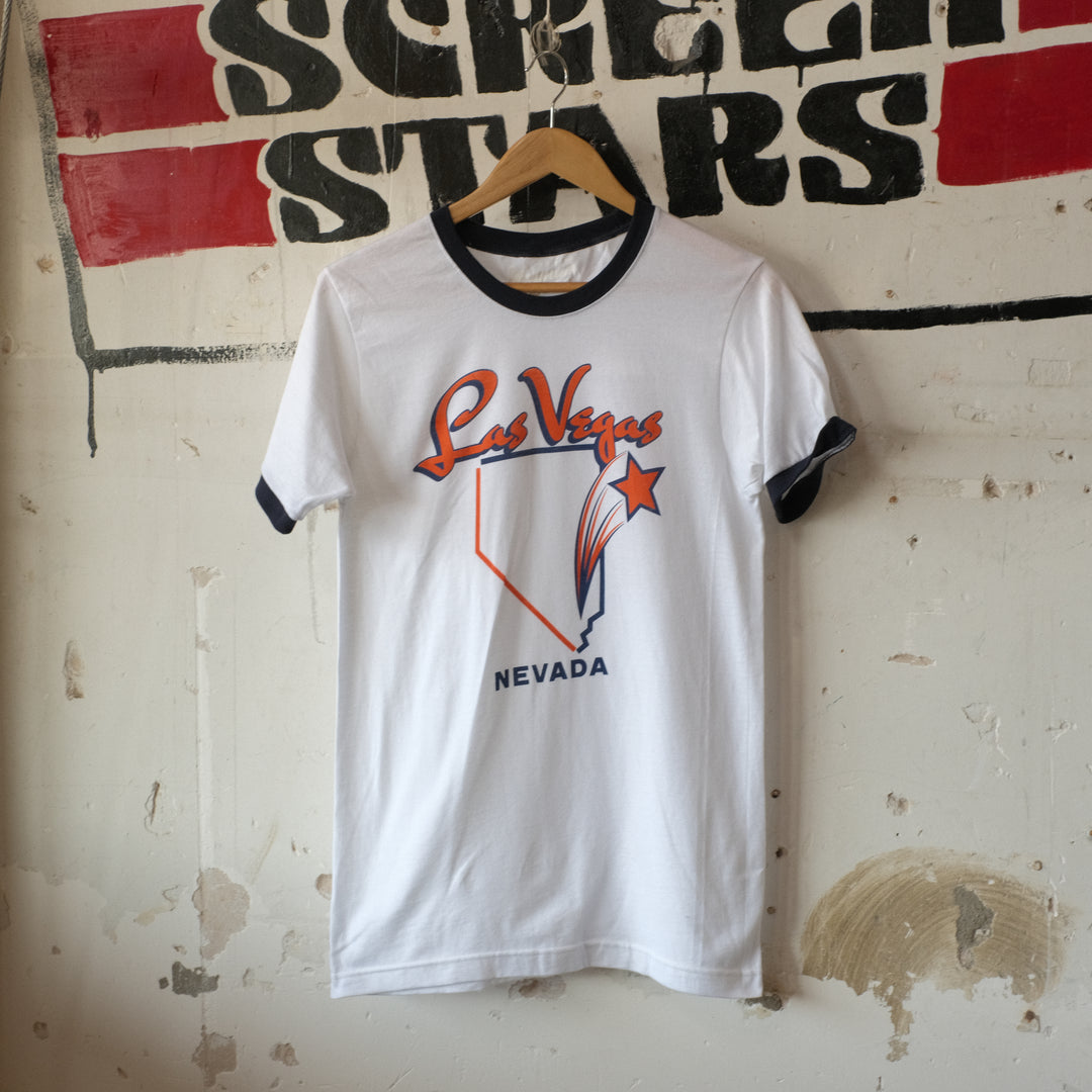 T-shirt Vintage 90's H.L Miller Siberian White Tiger Las Vegas - Taille XL, Coton, Occasion Très Bon état