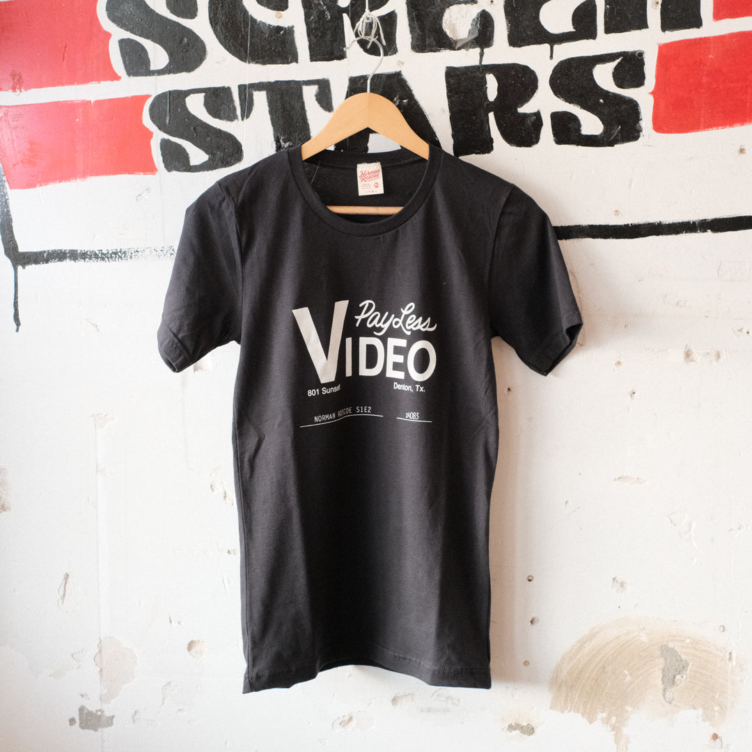 Payless Video T-Shirt (BLACK) – Norman Roscoe